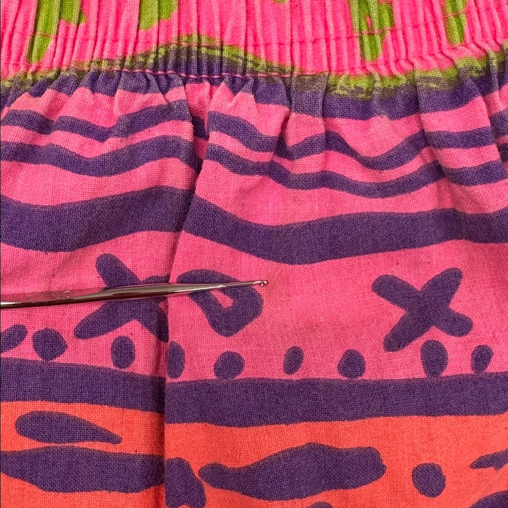 Vintage Ocean Pacific Neon Geometric Design Surf Shorts 80’s - Picture 13 of 16